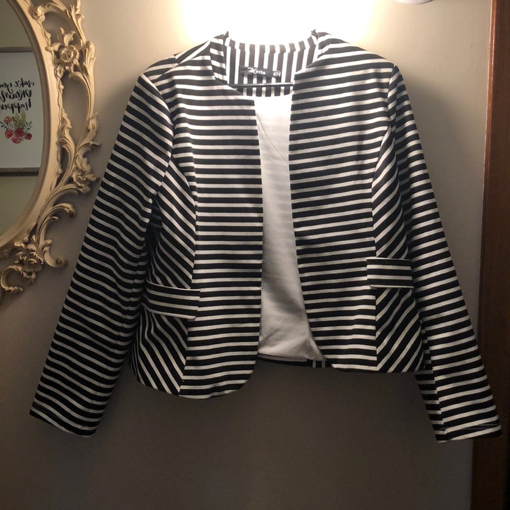 Katia stripped blazer